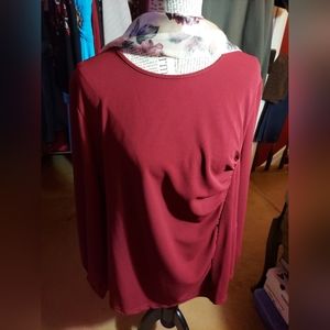 New Hanna Nikole Woman's Long Sleeve Blouse 18W